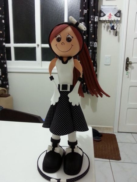 fofucha em eva 3d (anos 60)