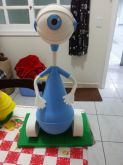 boneco em eva 3d (robo bbb)